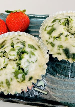 わかめたっぷり★フライパンで米粉蒸しパン-レシピのメイン写真