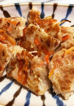 食物繊維たっぷり切り！干し大根のチヂミ-レシピのメイン写真