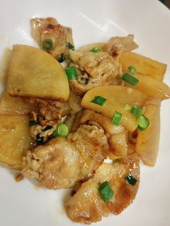 大根と豚肉の照り炒め-レシピのメイン写真