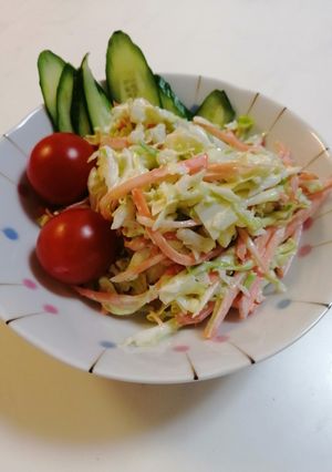 塩分控え目！コールスローサラダ-レシピのメイン写真
