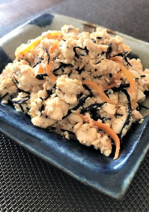 高タンパクの美容食♪「炒り豆腐」-レシピのメイン写真