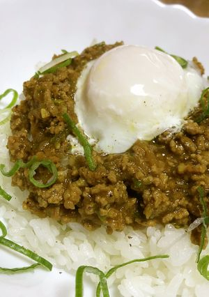 お蕎麦屋さんの味！和風キーマカレー-レシピのメイン写真