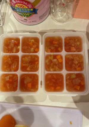 離乳食　ミネストローネ-レシピのメイン写真