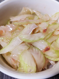 セロリの梅和え-レシピのメイン写真