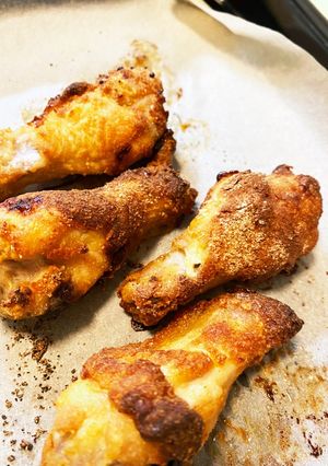 揚げないフライドチキン　手羽元　-レシピのメイン写真