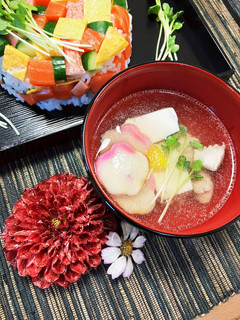 お雛様✿ひな祭り✿お吸い物-レシピのメイン写真