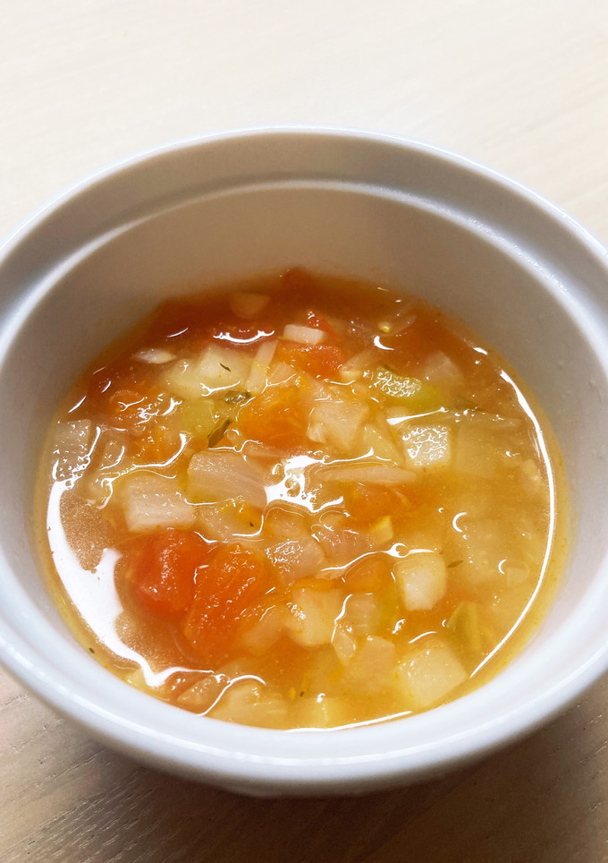 ダイエット用ミネストローネスープ風-レシピのメイン写真