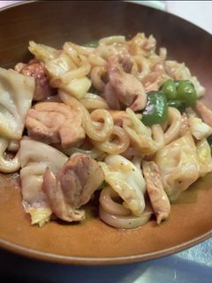 10分で簡単焼きうどん-レシピのメイン写真