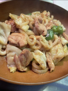 10分で簡単焼きうどん-レシピのメイン写真