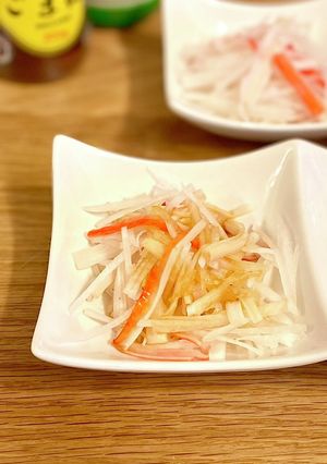 世界一簡単な大根の副菜（お通し風）-レシピのメイン写真