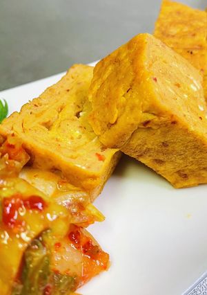 キムチの汁で・キムチだし巻き-レシピのメイン写真
