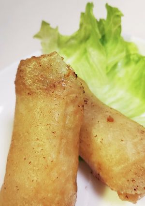 塩味でさっぱり☆海老とタケノコの塩春巻-レシピのメイン写真
