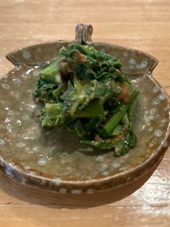 菜の花の醤油麹胡麻和え-レシピのメイン写真