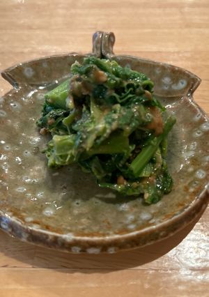 菜の花の醤油麹胡麻和え-レシピのメイン写真