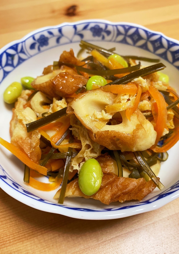 だしがら昆布の五目煮-レシピのメイン写真