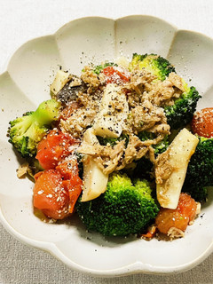 ブロッコリーの味ぽん蒸し焼き-レシピのメイン写真