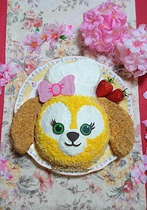 クッキーアン　キャラケーキ　立体ケーキ-レシピのメイン写真