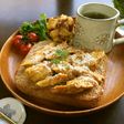 タンドリーチキン風オープンサンド♪