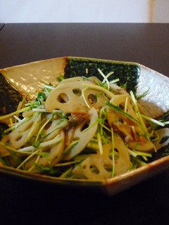 れんこんと水菜のきんぴら-レシピのメイン写真