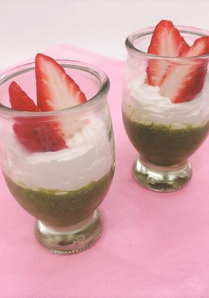 きらの台所【菱餅風　彩りムース】-レシピのメイン写真