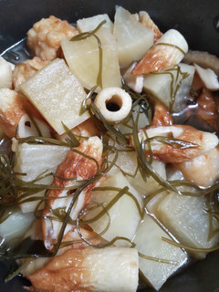 〔常備菜〕大根と昆布の煮物おでん風スープ-レシピのメイン写真