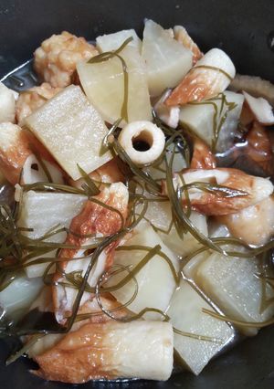 〔常備菜〕大根と昆布の煮物おでん風スープ-レシピのメイン写真