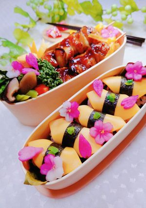 女子学生のお弁当(2023.2.28)-レシピのメイン写真