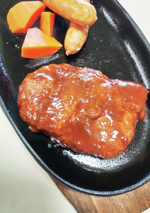 デミ缶を使ったデミグラスハンバーグ♪-レシピのメイン写真