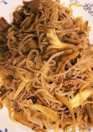 肉牛蒡炒め-レシピのメイン写真