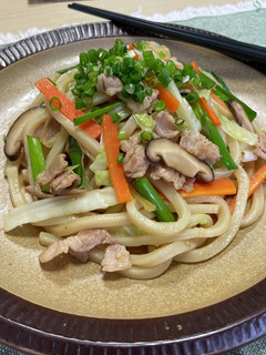 【三幸園ドレッシング】焼うどん-レシピのメイン写真