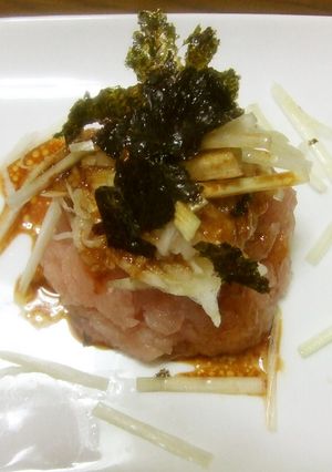 韓国風マグロのタルタル-レシピのメイン写真