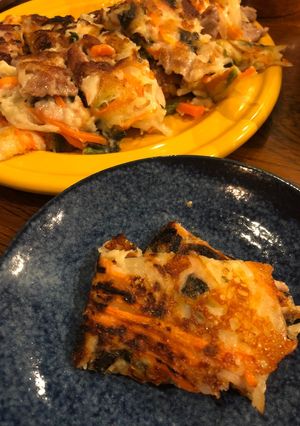 豚のりチーズの和チヂミ-レシピのメイン写真