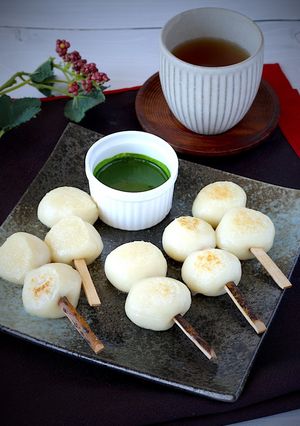 お豆腐団子の焼き団子-レシピのメイン写真