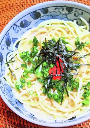 明太子スパゲッティー-レシピのメイン写真