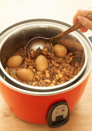 \大同電鍋レシピ/魯肉飯(ルーローハン)-レシピのメイン写真
