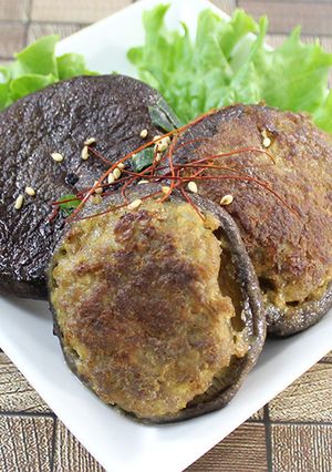 ［糖質制限］冷めても美味＊椎茸の肉詰め-レシピのメイン写真