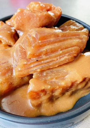 こんにゃくが美味しい・ホルモンどて焼き-レシピのメイン写真