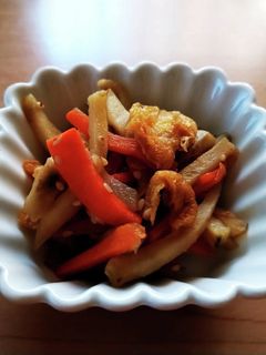菊芋のきんぴら-レシピのメイン写真