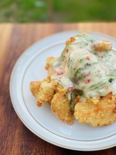 シソチリマヨソースの胸肉の唐揚げ。-レシピのメイン写真