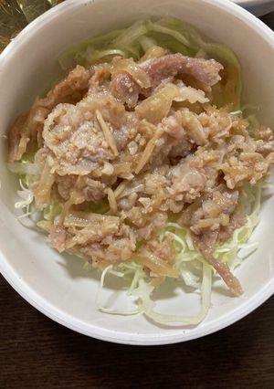 豚肉とタマネギの味噌焼き丼-レシピのメイン写真