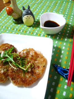 れんこんと長いものスリスリ焼き~☆-レシピのメイン写真