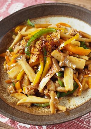 エリンギ青椒肉絲-レシピのメイン写真