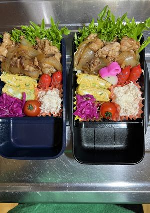 息子さん高校生活最後のお弁当。-レシピのメイン写真