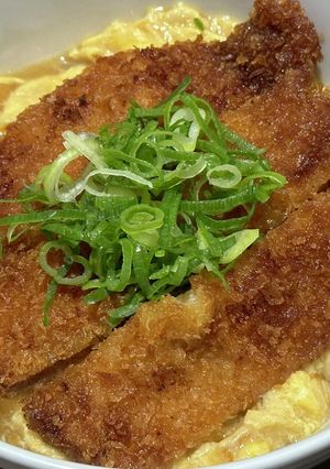 米粉とんかつで【カツ丼】-レシピのメイン写真