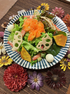 根菜たっぷりサラダ-レシピのメイン写真