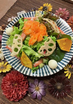 根菜たっぷりサラダ-レシピのメイン写真