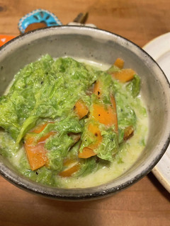 【旅先料理】あおさの豆乳スープ-レシピのメイン写真