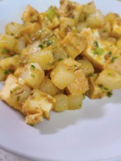 厚揚げとコロコロ大根の麻婆炒め-レシピのメイン写真