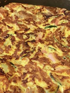 揚げポテトでスペインオムレツ♪♪-レシピのメイン写真