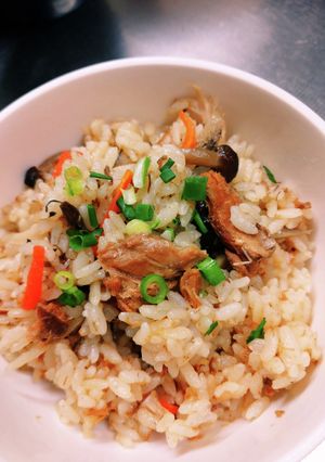 鯖缶で炊き込みご飯 味付け楽ちん-レシピのメイン写真